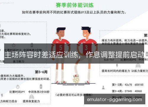 主场阵容时差适应训练，作息调整提前启动